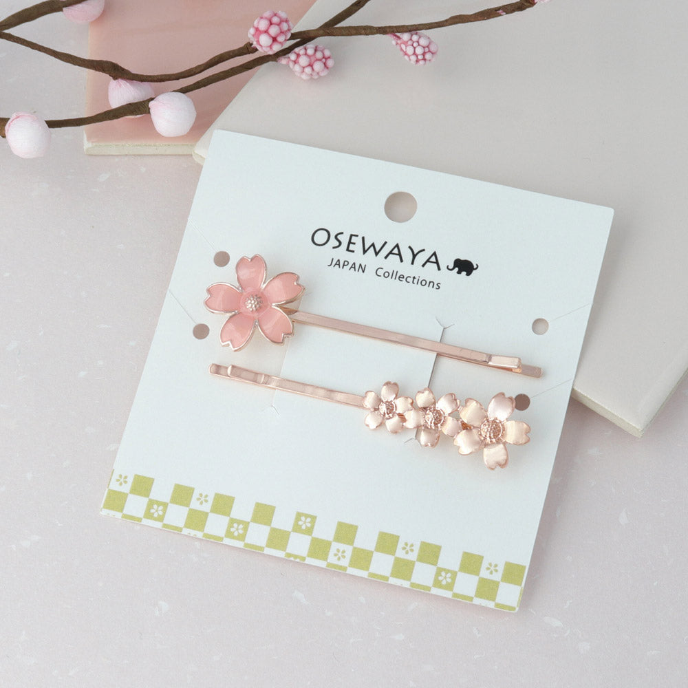 Sakura Blossom Hairpin Set