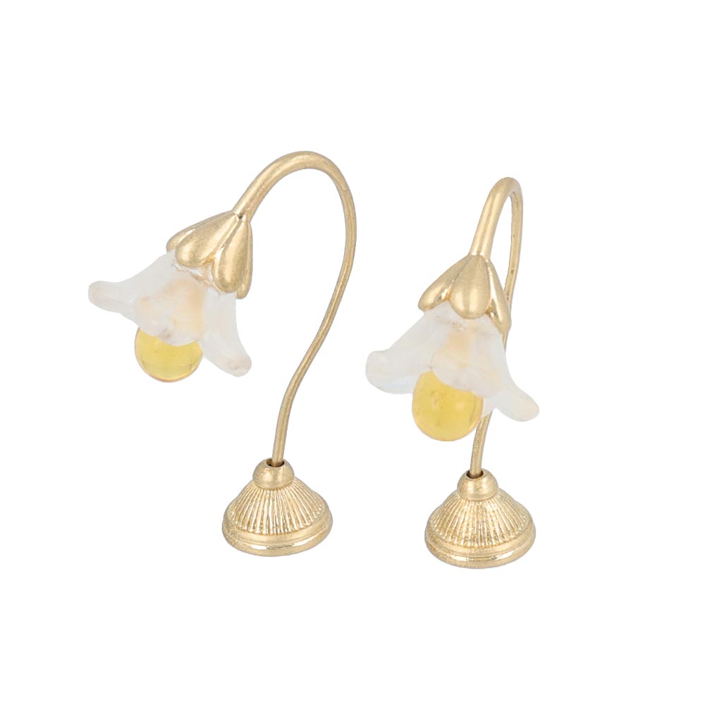 Flower Lamp Earrings