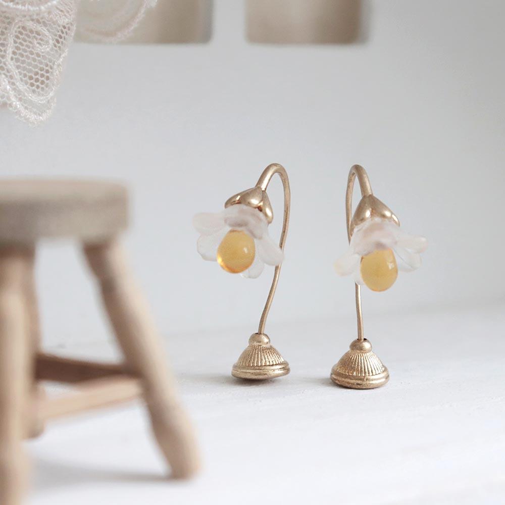 Flower Lamp Earrings