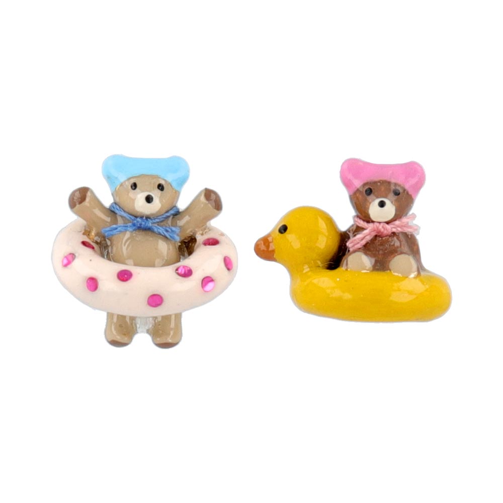 Teddy Bear Water Play Earrings