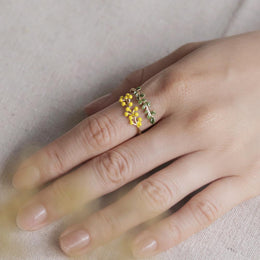 Mimosa Adjustable Ring - Osewaya
