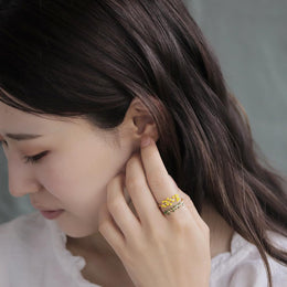 Mimosa Adjustable Ring - Osewaya