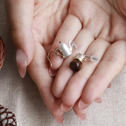Pour Over Coffee Earrings