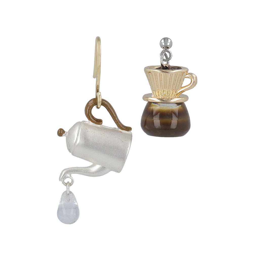 Pour Over Coffee Earrings