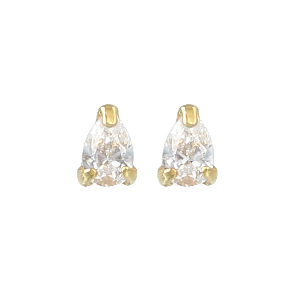 Swarovski Pear Stone Stud Earrings - osewaya