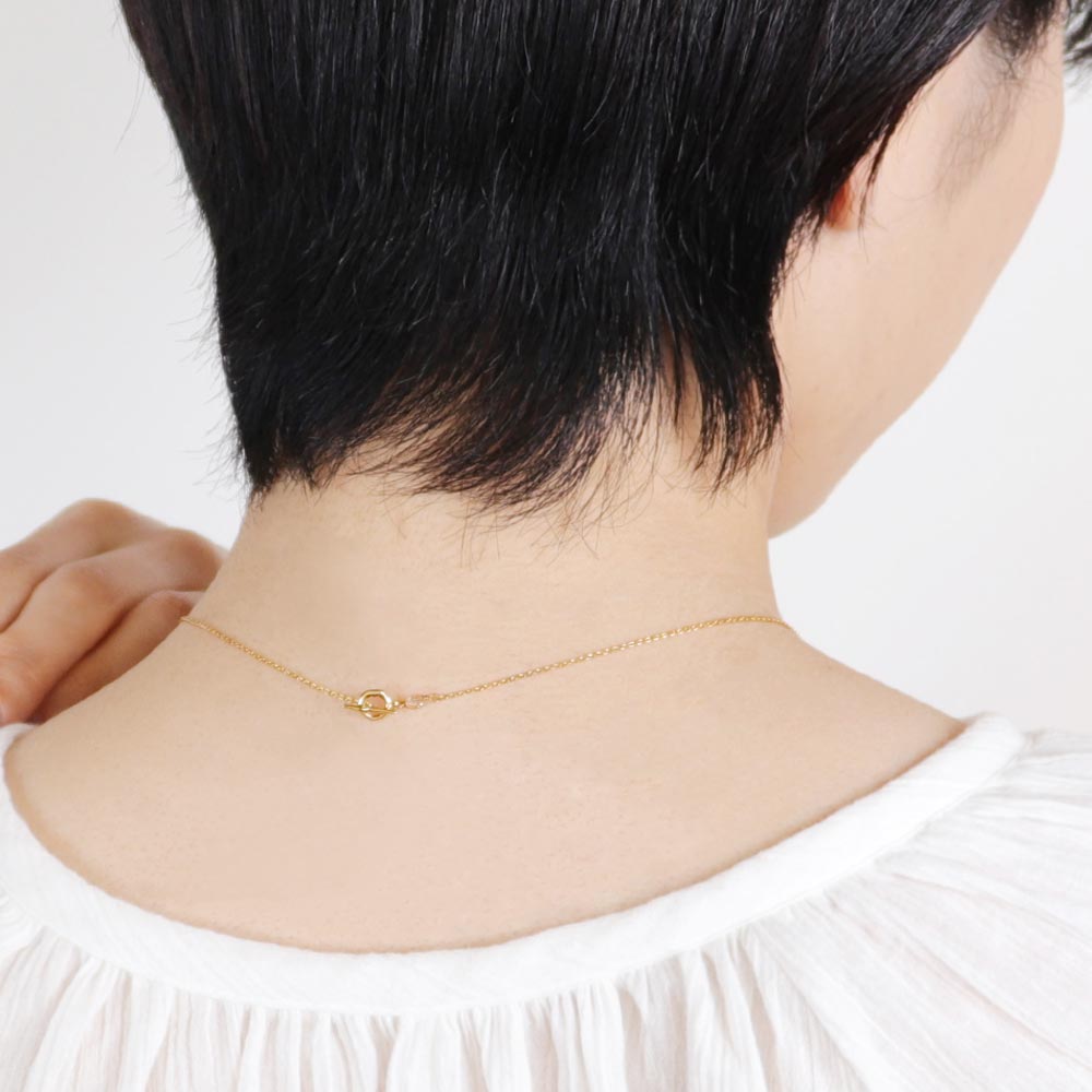 22K Gold Plated Thin Chain Necklace