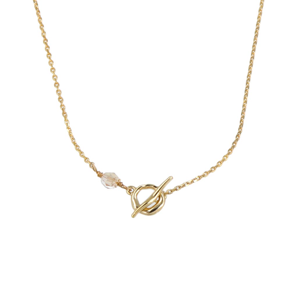 22K Gold Plated Thin Chain Necklace