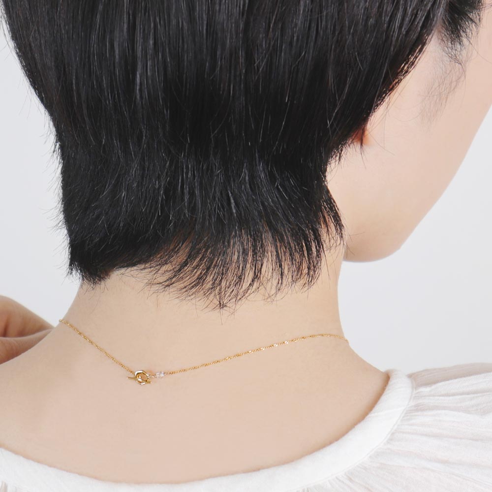 22K Gold Plated Twist Chain Necklace