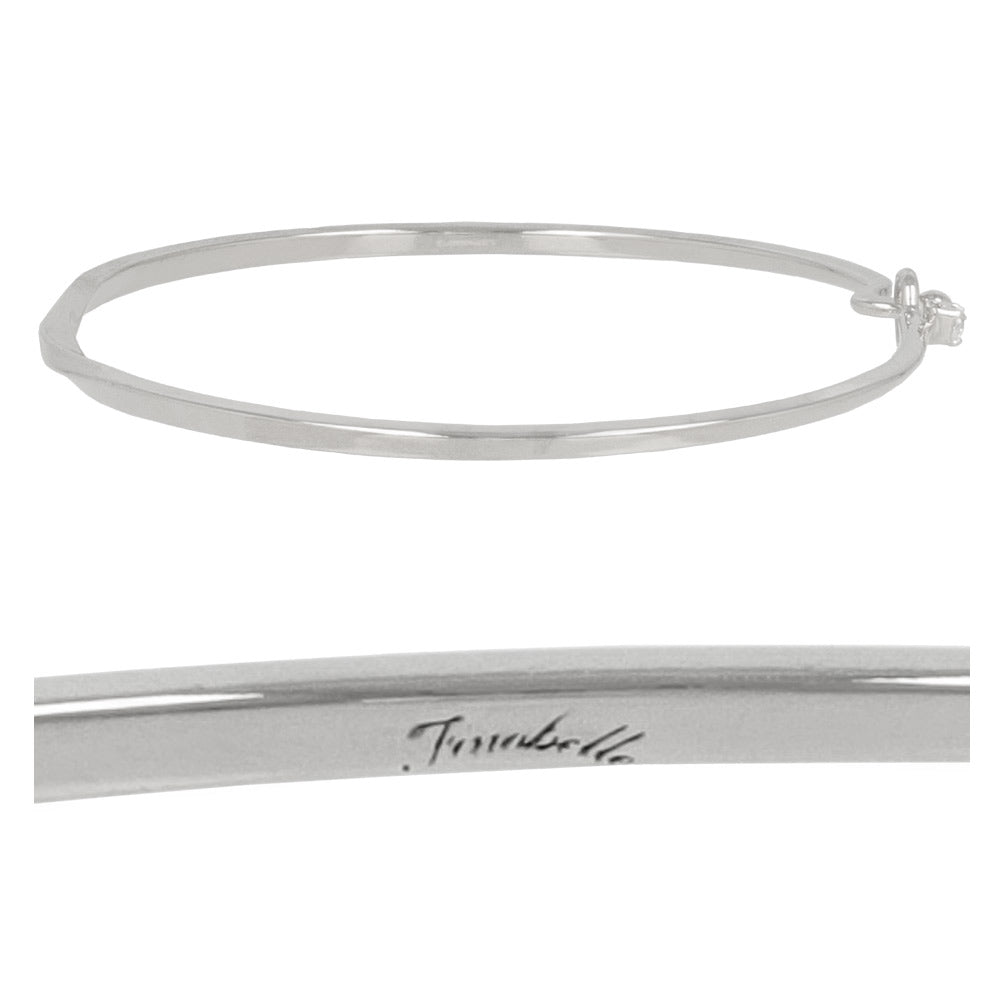 Twist Thin Stone Detail Bracelet