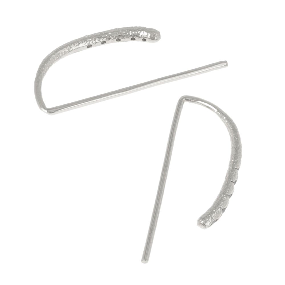 Stone Detail Hook Earrings