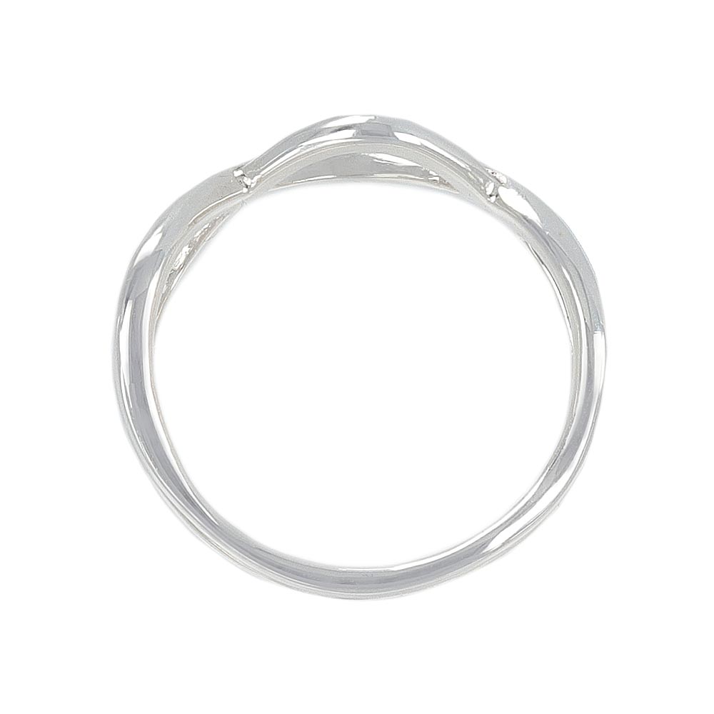 Double Wave Band Ring