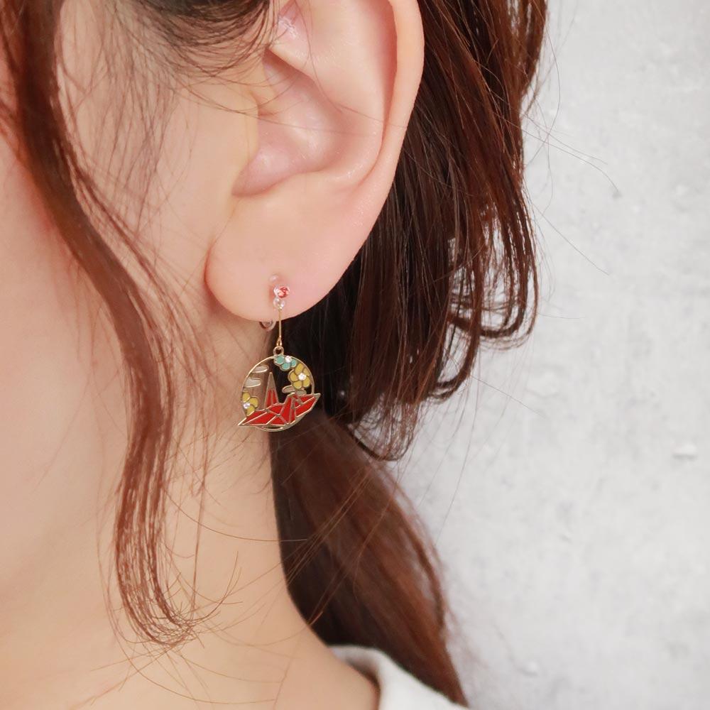 Hanagasumi Invisible Clip On Earrings - osewaya