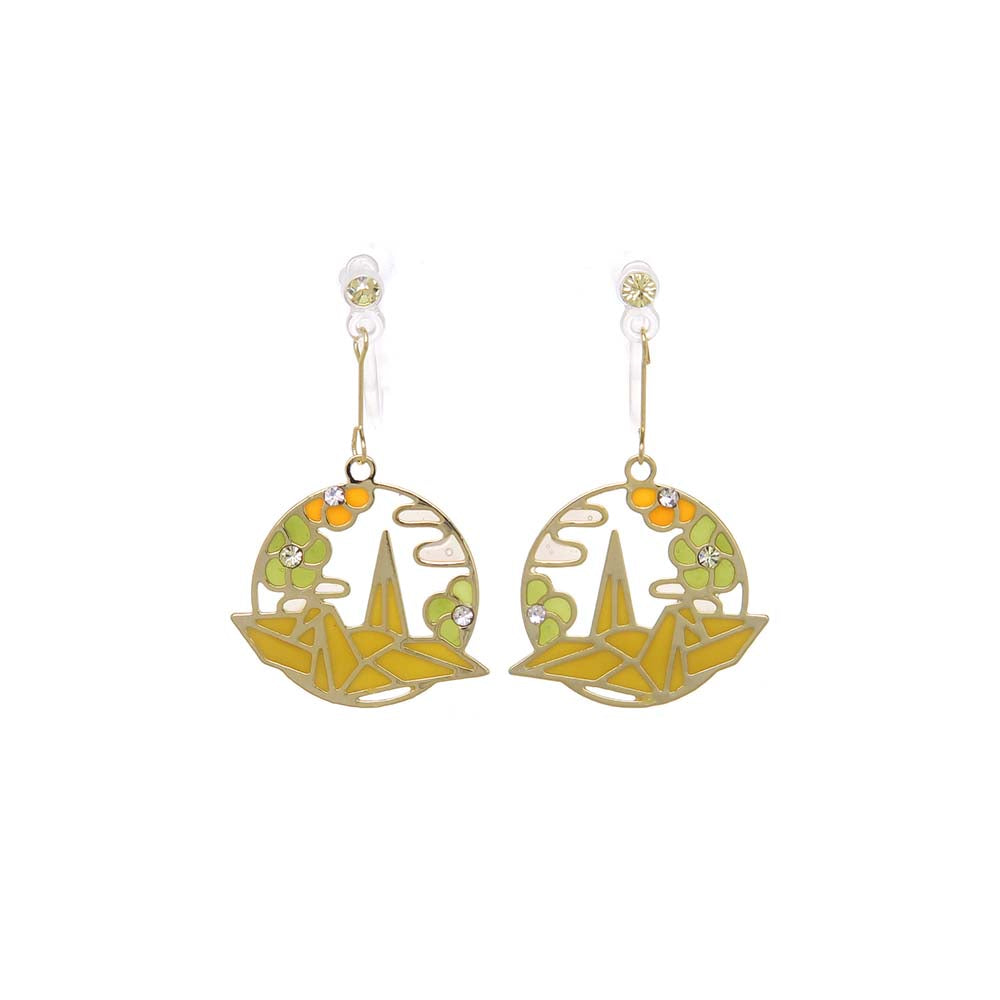 Hanagasumi Invisible Clip On Earrings