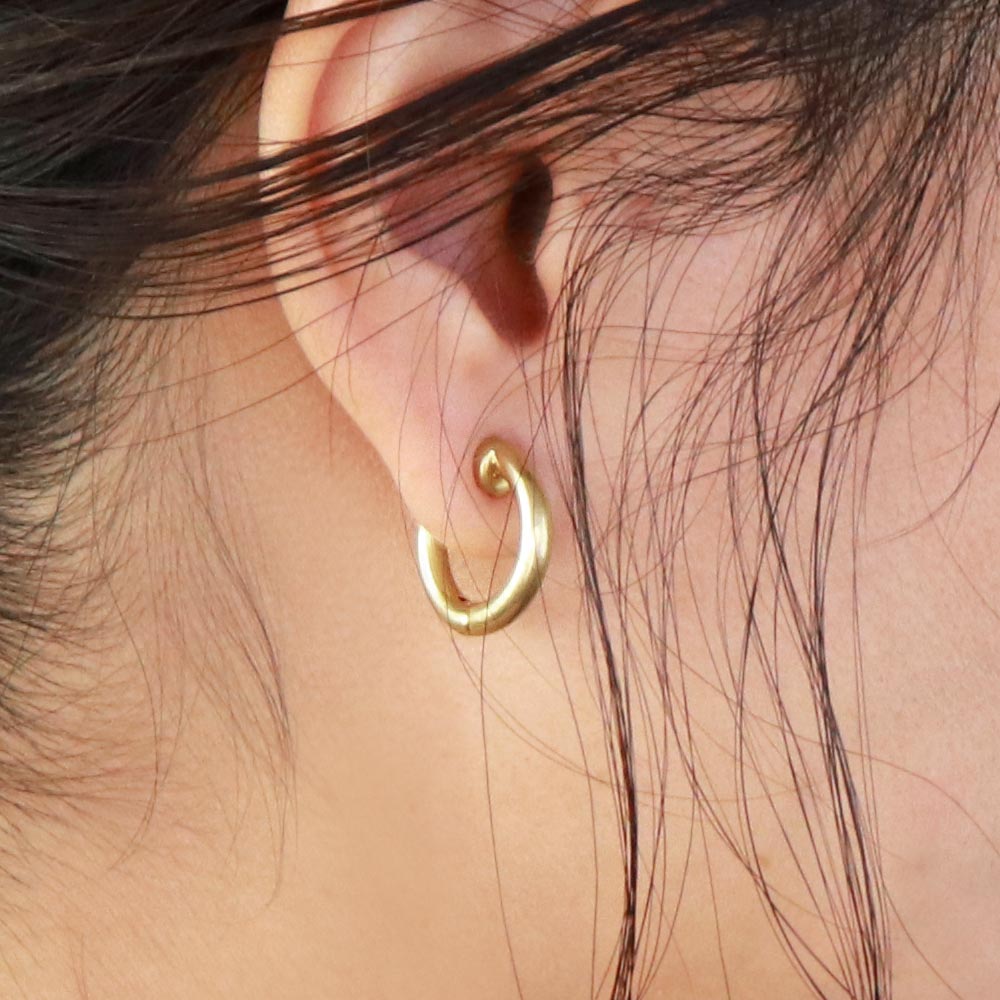 Hoop Magnetic Clip On Earrings