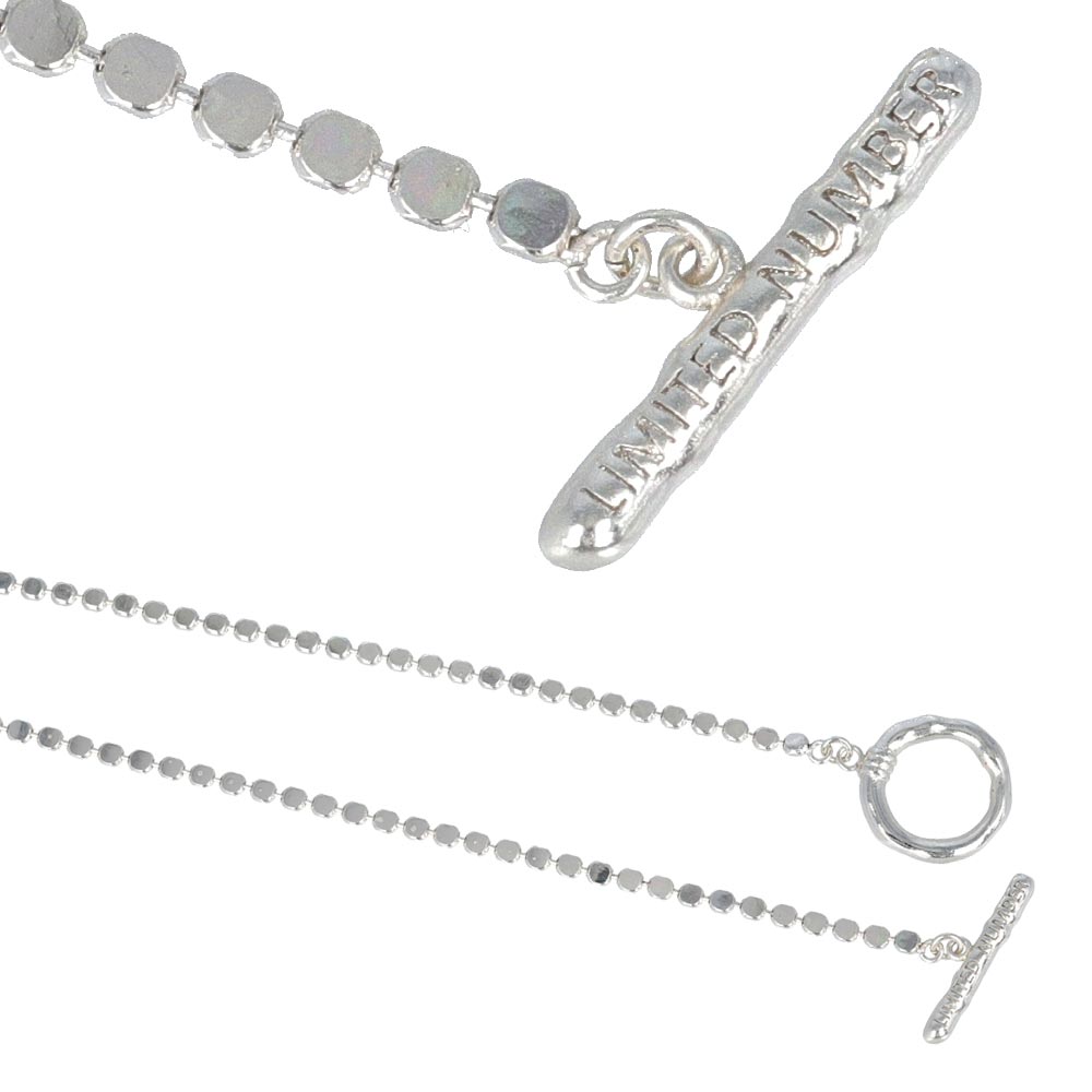 925 Silver Plated Dot Chain Necklace