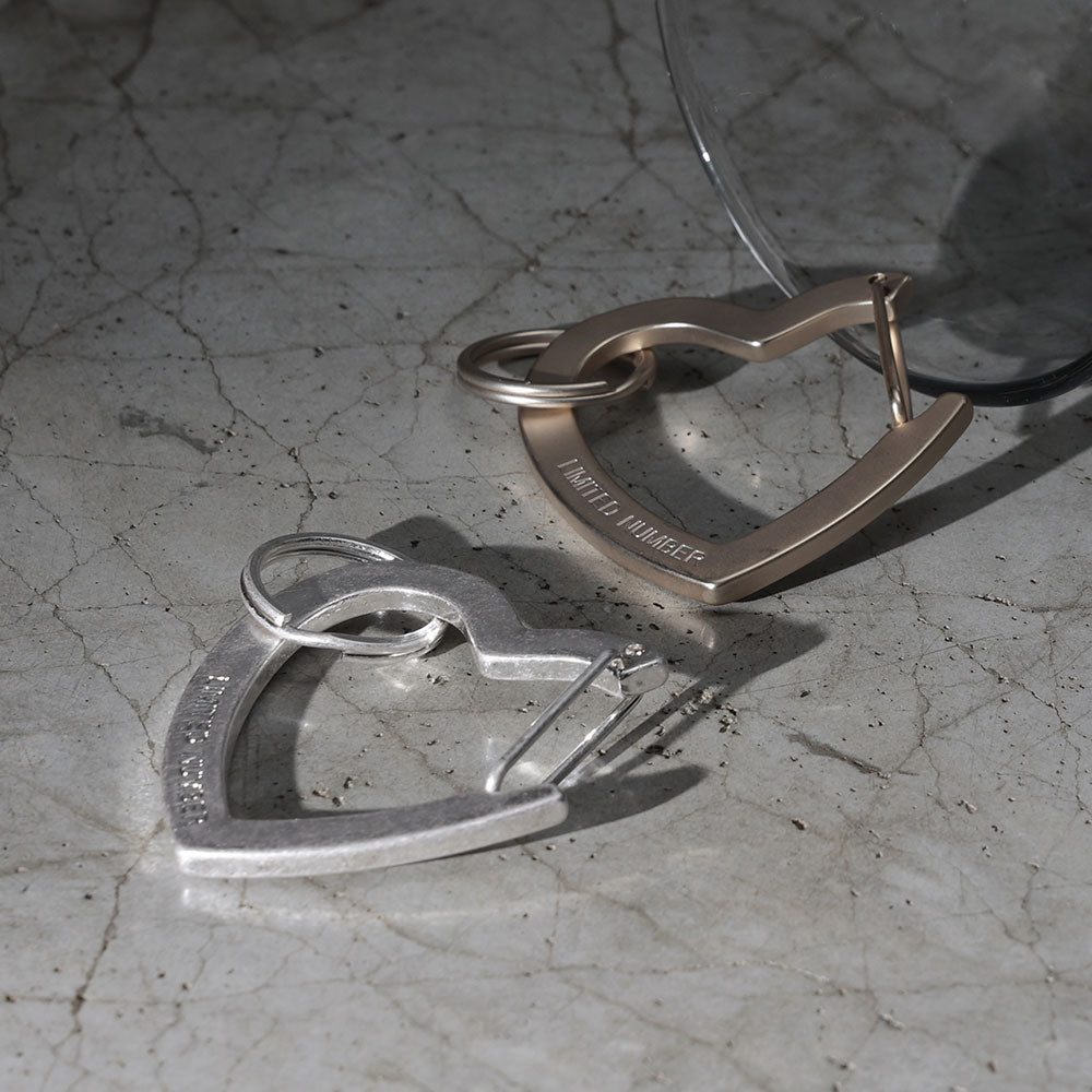 Heart Carabiner Key Ring - osewaya