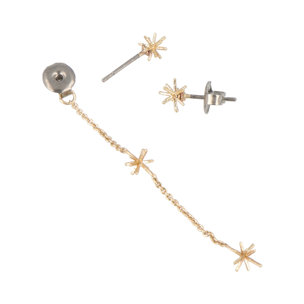 Bright Star Two-Way Station Earrings