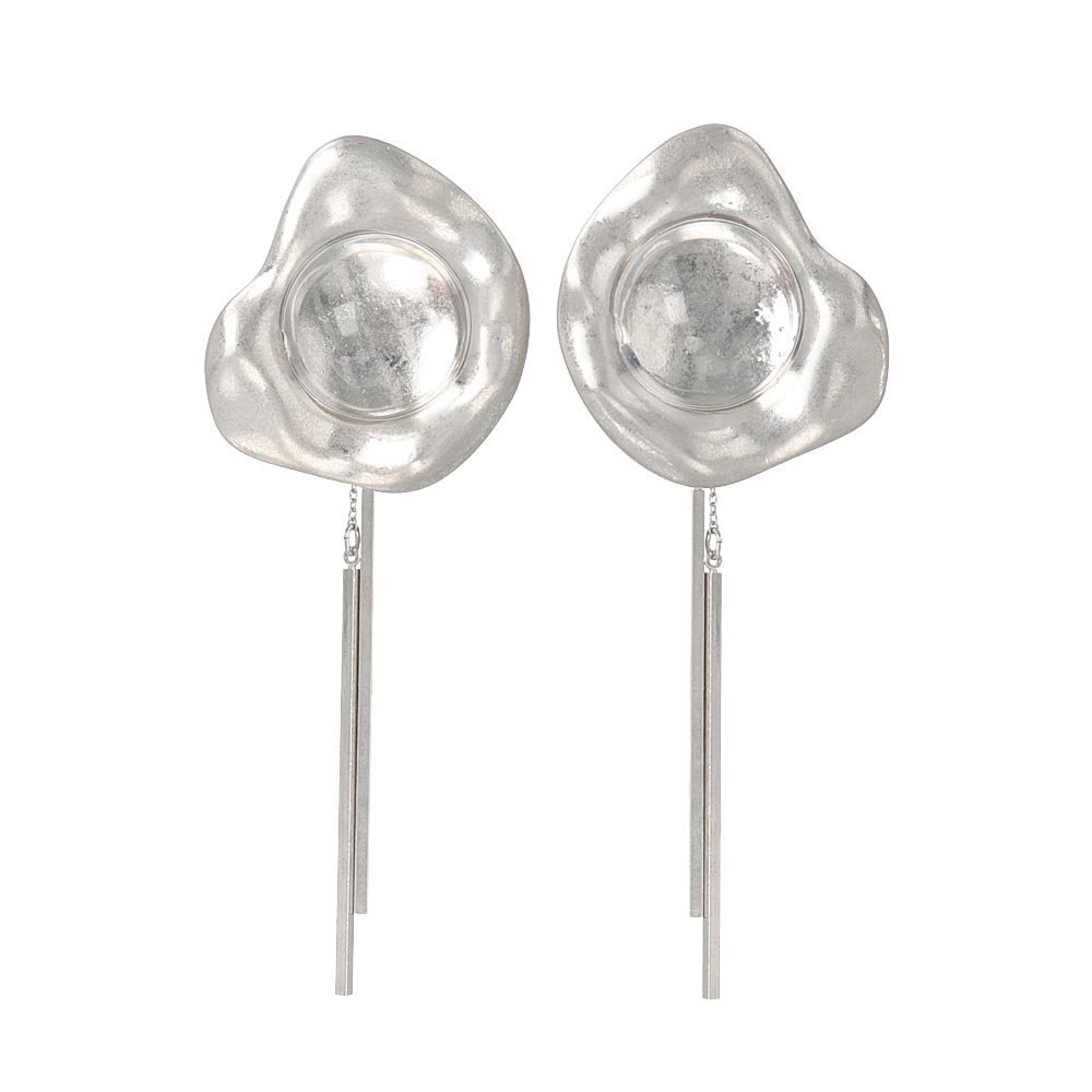 Multiway Drop Stick Titanium Earrings
