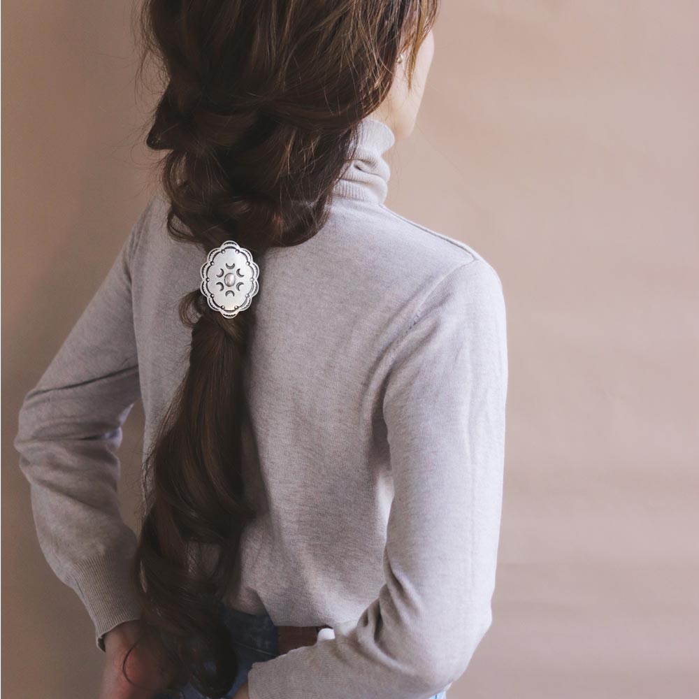 Cloud Vintage Design Ponytail Holder