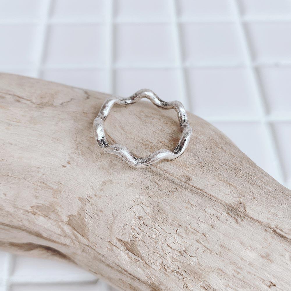 Native Style Wave Ring