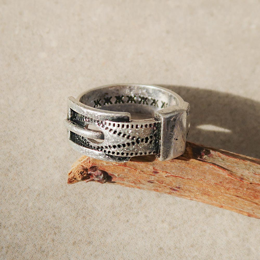 Engraved Belt Ring - osewaya