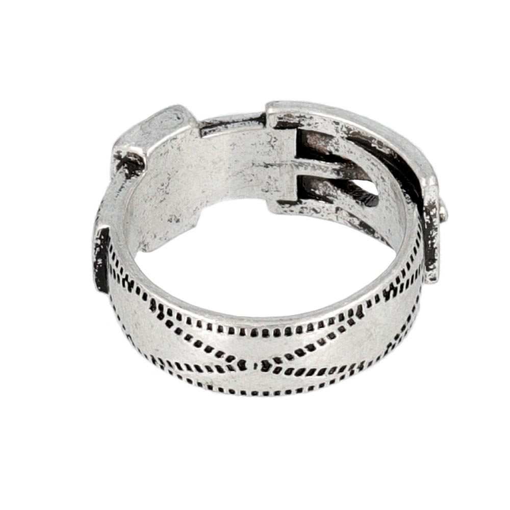 Engraved Belt Ring