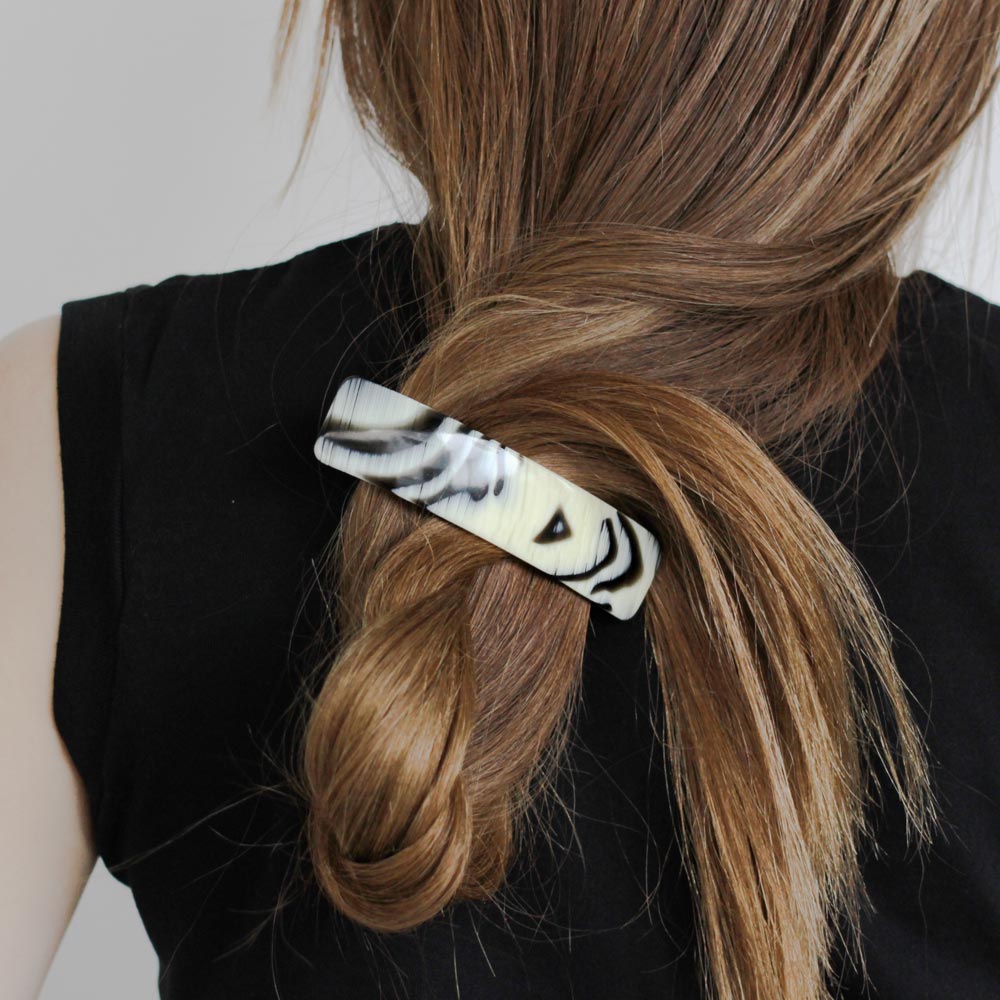 Rectangle French Hair Barrette