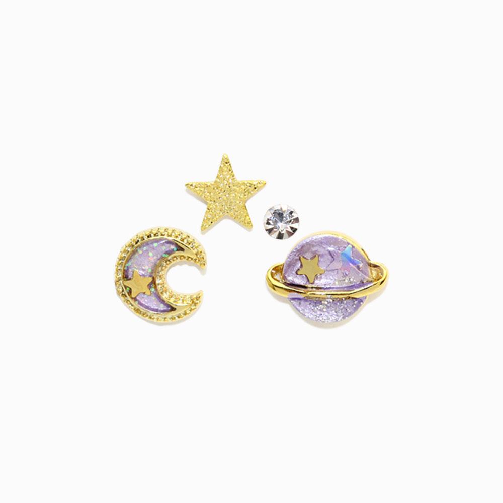 Galaxy Invisible Clip On Earring Set - Osewaya